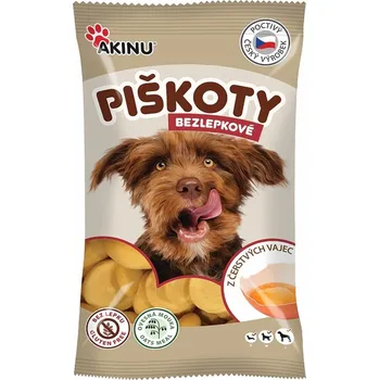 Akinu Bezlepkové piškoty pro psy