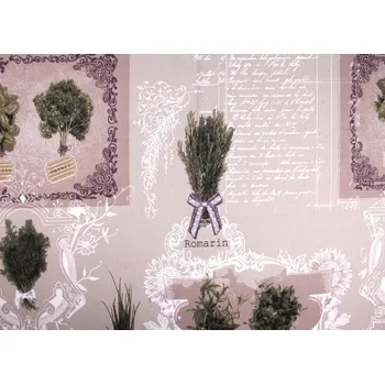 Tibex Dekorační látka ROMARIN SERGE šíře 160 cm Béžová