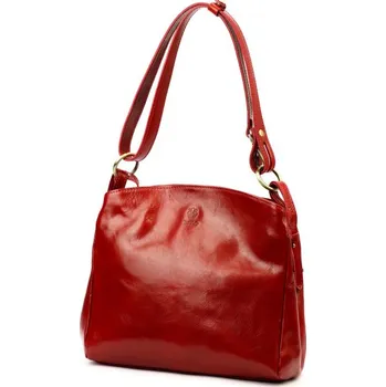 Kožená kabelka Florence 55 - červená