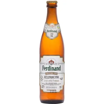 Pivo Ferdinand Ležák světlý Premium bezlepkový