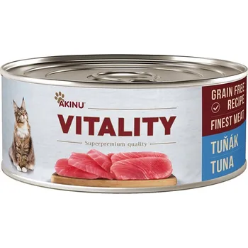Krmivo pro kočku Akinu Vitality Tuňák pro kočky
