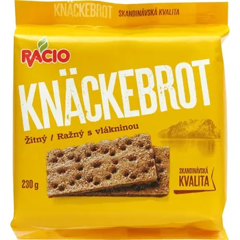 Pečivo Racio Knäckebrot žitný s vlákninou