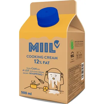 Mléko Miil Čerstvá smetana na vaření 12%
