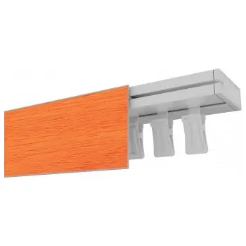 Garnýž Garnýž stropní kolejnice OM Extra jednoradová svetla čerešňa