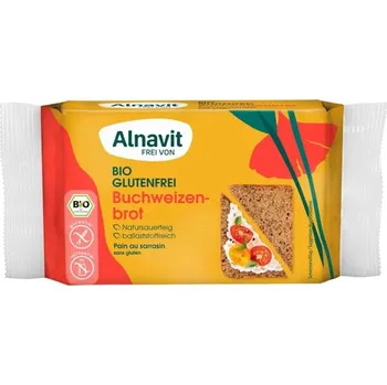 Pečivo Alnavit BIO Bezlepkový pohankový chléb se sezamovými semínky