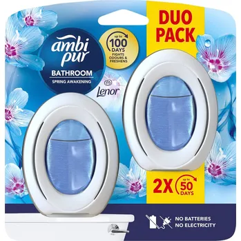 Osvěžovač vzduchu Ambi Pur Bathroom Spring Awakening osvěžovač vzduchu 2×75 ml