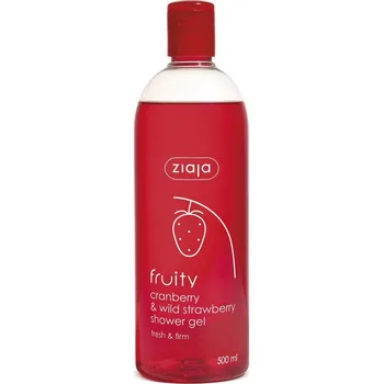Koupelová kosmetika Ziaja Fruity Sprchový gel brusinka a lesní jahoda