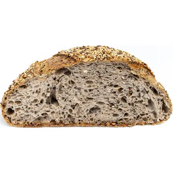 Pečivo Zrno zrnko ZRNO kvasový chléb – půlka