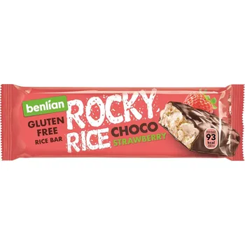 Benlian Rýžová tyčinka s čokoládovou polevou s jahodovou příchutí bez lepku