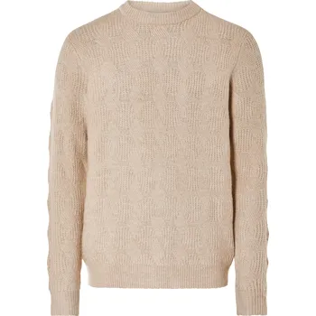 Pánský svetr LIVERGY® Pánský pletený svetr (béžová, XXL (60/62))