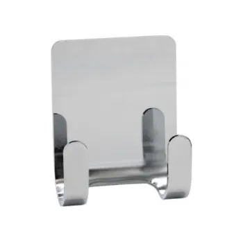 Věšák Samolepící věšák z leštěné nerezavějící oceli, Base, 606076-21