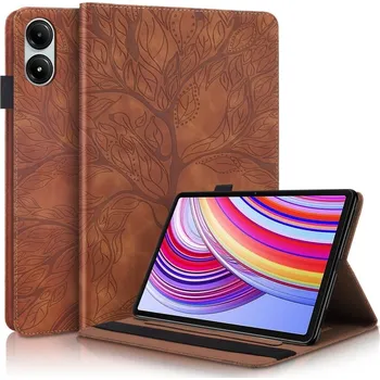 Pouzdro na tablet VSECHNONAMOBIL 78942 ART TREE Zaklápěcí pouzdro pro Xiaomi Redmi Pad Pro / Pad Pro 5G hnědé