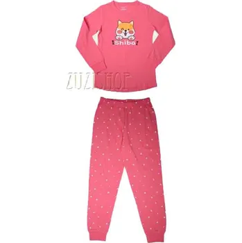 Dívčí pyžamo Dívčí pyžamo Wolf vel. 140 lososová