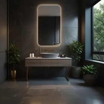 Zrcadlo Alfaram.cz GAJA LED 50x90 cm