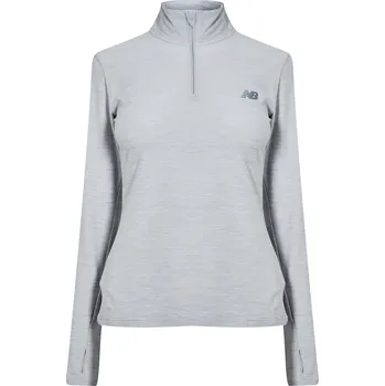 Dámské oblečení Tričko New Balance Grey 1026300 12 (M)