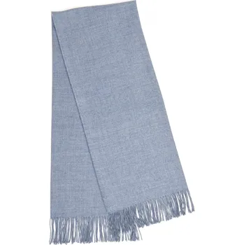 Přehoz na lůžko Peruánský přehoz ze 100% baby alpaky ALVARO Light Blue UNI / 100% baby alpaka / Modrá