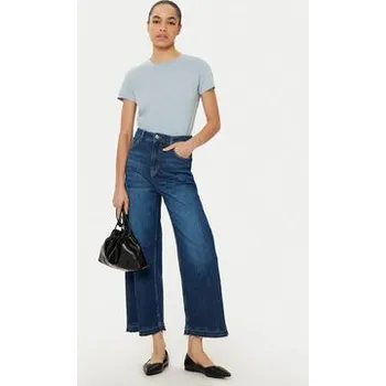 Pánské tričko BOSS T-Shirt C_Esogo_1 50506973 Modrá Slim Fit M