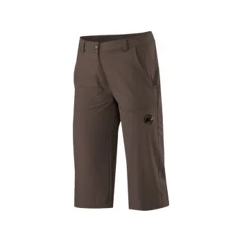 Dámské kalhoty Mammut Hiking 3/4 Pants Women dark oak 7173 hnědá 34