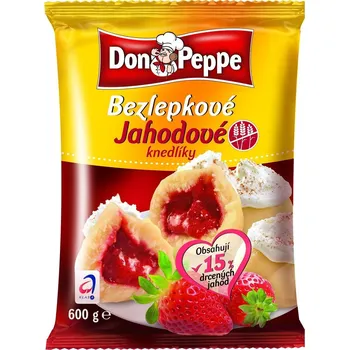 Potravina Don Peppe Bezlepkové jahodové knedlíky