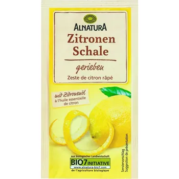 Koření Alnatura BIO Citronová kůra strouhaná