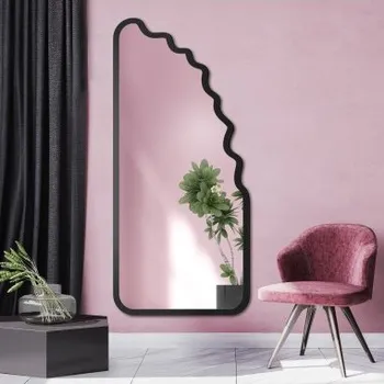 Zrcadlo Nepravidelné zrcadlo s rámem z MDF - BLOBS FLUX