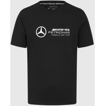 Pánské tričko Mercedes AMG Petronas F1 volnočasové triko AMG černé XXL