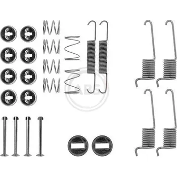 Lanko parkovací brzdy Sada přílušenství brzových čelistí A.B.S. 0714Q