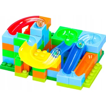 ostatní stavebnice Kuličková dráha velká sada EDDY TOYS 98 dílů