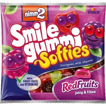 Cukrovinka nimm2 Smilegummi Softies Red Fruits
