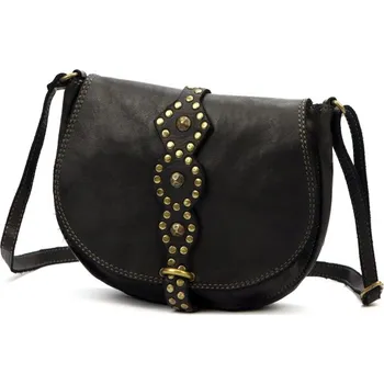 Kožená kabelka VS 037 - černá