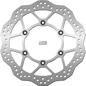 Brzdový kotouč NG PŘEDNÍ BRZDOVÝ KOTOUČ SUZUKI DR 650 '91-95, BIG 800 '89-96, VL '05-16, XF FREEWIND '97-02 (300X121X5MM) (6X10.5MM) WAVE