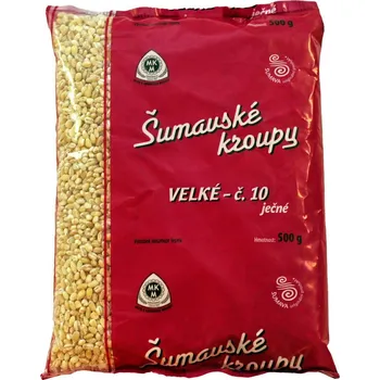 Mlýn a krupárna Mrskoš Šumavské ječné kroupy velké