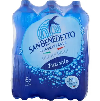Voda San Benedetto Classic voda perlivá (6×1,5l)