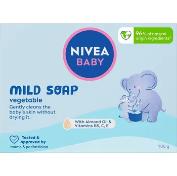 Mýdlo Nivea Baby krémové mýdlo
