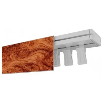 Garnýž Garnýž stropní kolejnice OM Extra jednoradová africký kořen