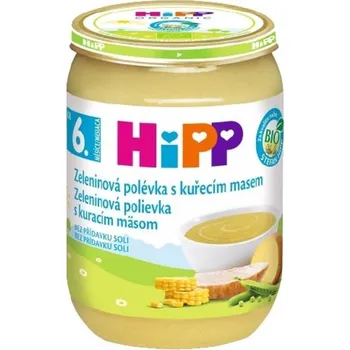 HiPP BIO Zeleninová polévka s kuřecím masem