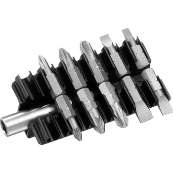 Bit STANLEY Smíšená sada bitů (ploché, PH, PZ), 10ks