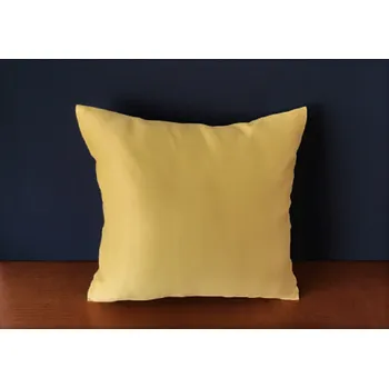 Povlak na dekorativní polštářek Tibex Povlak HOŘČIČNÁ