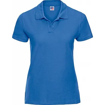 Dámská polokošile Russell Ultimate s rozparky 215 g/m Barva: modrá azurová, Velikost: S
