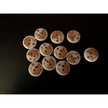 Knoflík Tibex Knoflík KOČIČKA S BALÓNKEM