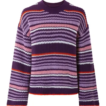 Dámský svetr esmara® Dámský pletený svetr (M(40/42), lila fialová)
