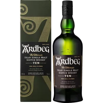 Whisky Ardbeg Ten Years Old 46% obj., dárkové balení