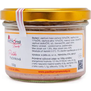 Paštikárna Paštika Pečínková