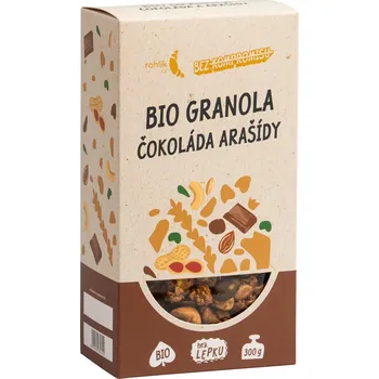 Rohlik.cz BIO Granola čokoláda a arašídy