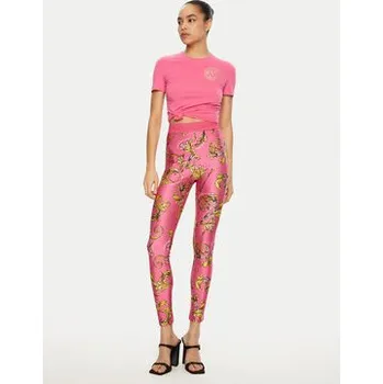 Versace Jeans Couture T-Shirt 78HAHT00 Růžová Regular Fit S