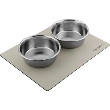 Miska pro psa Miska Huhubamboo s magnetickou podložkou 470 ml