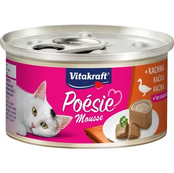 Krmivo pro kočku Vitakraft Poésie Mousse Kompletní krmivo pro kočky s kachním