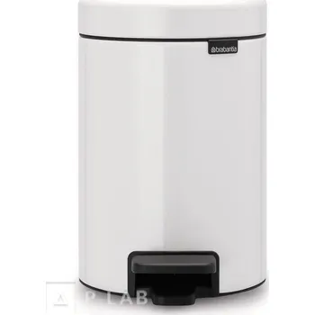 Odpadkový koš Koš na odpad pedálový NewIcon (Objem (l): 5, Průměr (cm): 20,5, Výška (cm): 29,1, Barva: Chromovaný)