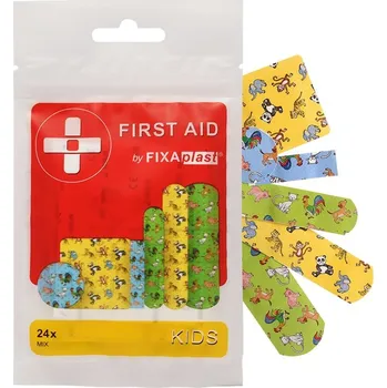 Náplast FIXAplast FIRST AID Kids náplast mix 24ks