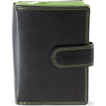 Černozelená dámská kožená peněženka se zápinkou 511-8313-60/51